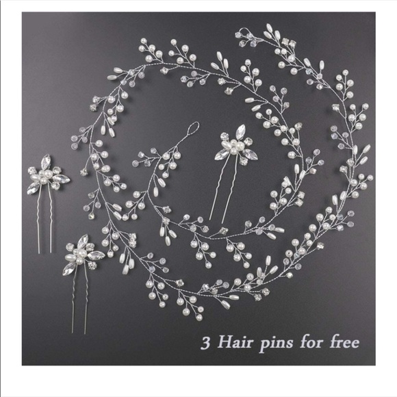 NEW Wedding Head Piece Bridal Accessories - Picture 4 of 6